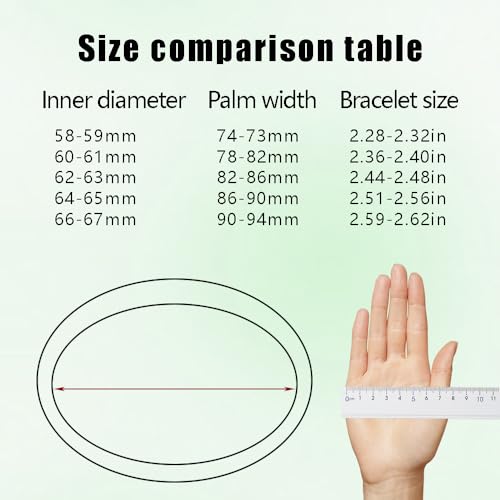 Red Jade Bangle for Women Feng Shui Good Luck Bangle Bracelet Woman Jade Bangle Bracelet Fashion Vintage Design Jade Stone Bracelet Birthday Christmas(Women Jade Bangle115, 62-63MM)2