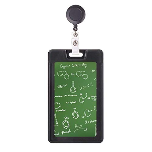 Structure atomique enrouleur de badge porte-carte pour infirmière et interne