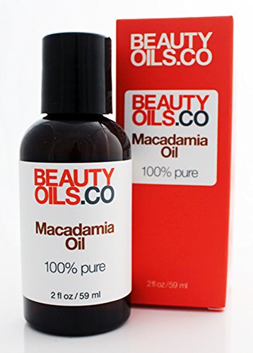 Macadamia Oil 100% Pure Plant Based Vegan Face and Body Moisturizer (2 fl oz)