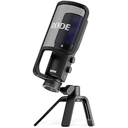 Microfono Profesional Rode RØDE NT-USB+ Micrófono USB profesional RØDE NT-USB+ para grabar audio excepcional directamente en una computadora o dispositivo móvil