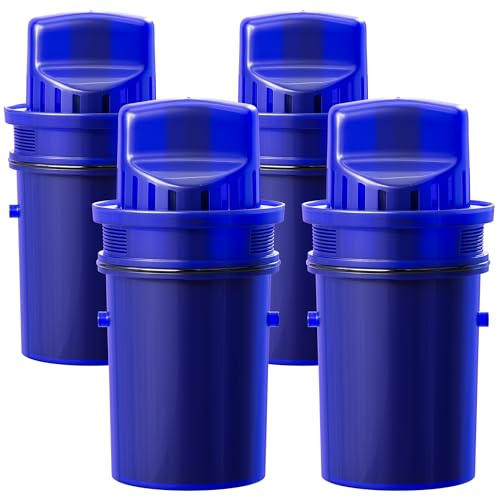Water Filter Replacement Compatible with All PUR, PUR Plus Water Pitcher and Dispenser PPF951K, CRF950Z, PPF900Z, PPT700W, CR-1100C, Effectively Reducing Lead, Chromium, 4 Pack, By DESENRUIS