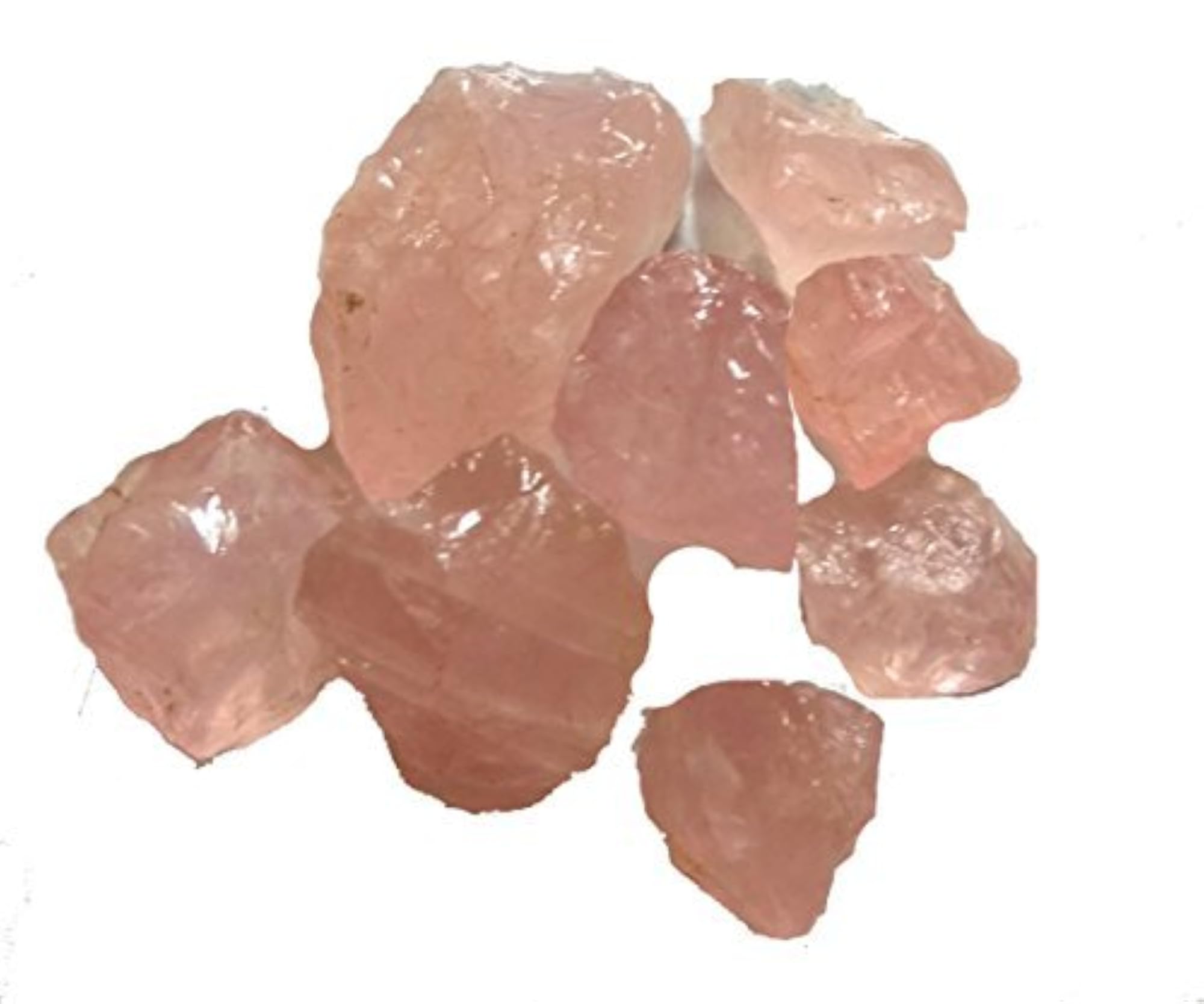 Raw Madagascar Rose Quartz Healing Crystal Gemstone