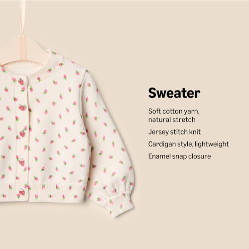 Amazon Essentials x Sofia Grainge Toddlers and Baby Girls' Lightweight Cardigan Sweater3