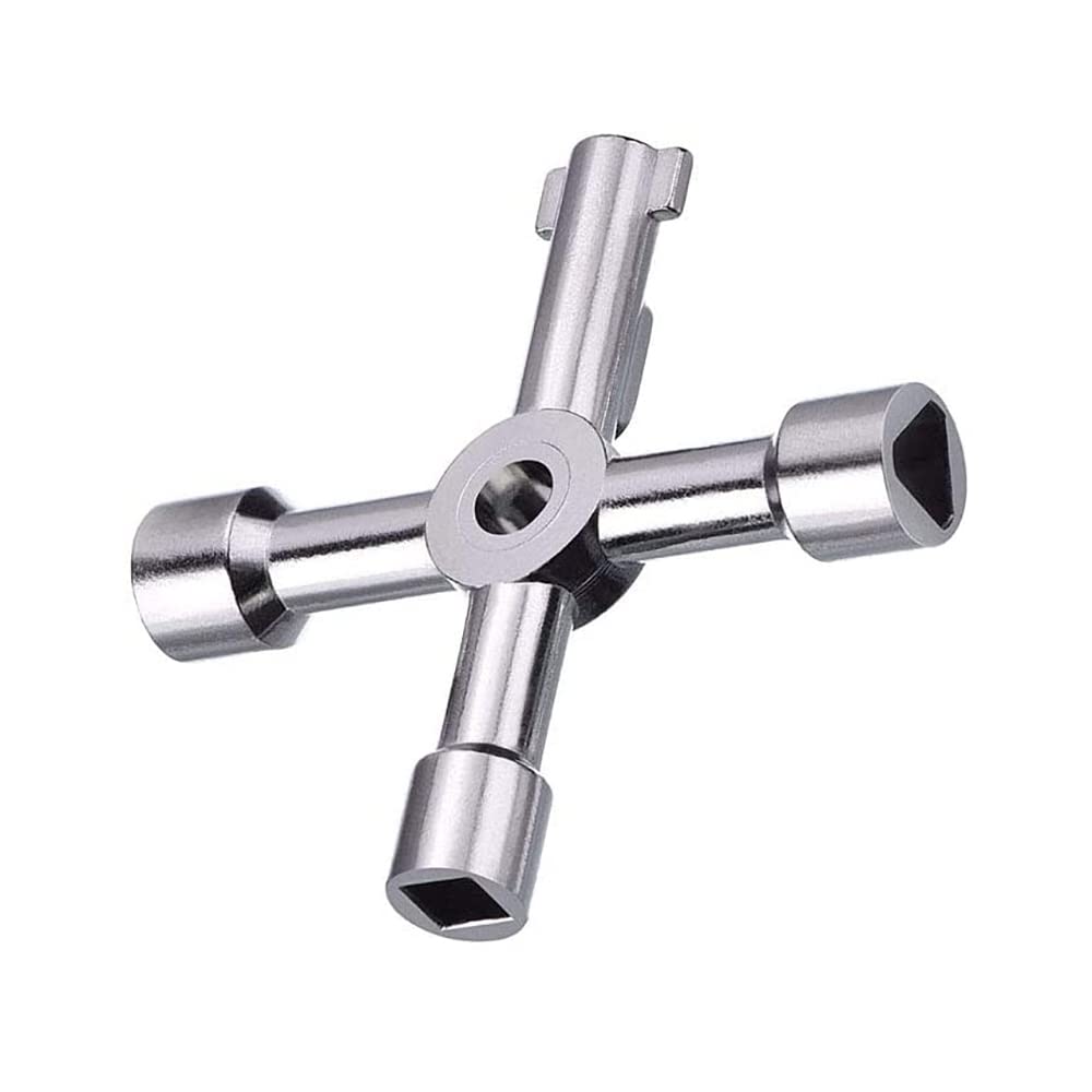 Klassieke sleutel brons antiek met eurobaard voor slot gat 40mm