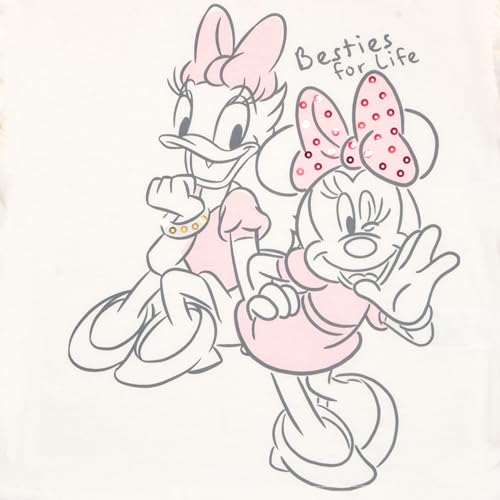 Image of Disney Princess and Minnie Mouse Long Sleeve Tees 3 Pack, Long Sleeve T-Shirt 3-Pack Bundle Set for Girls