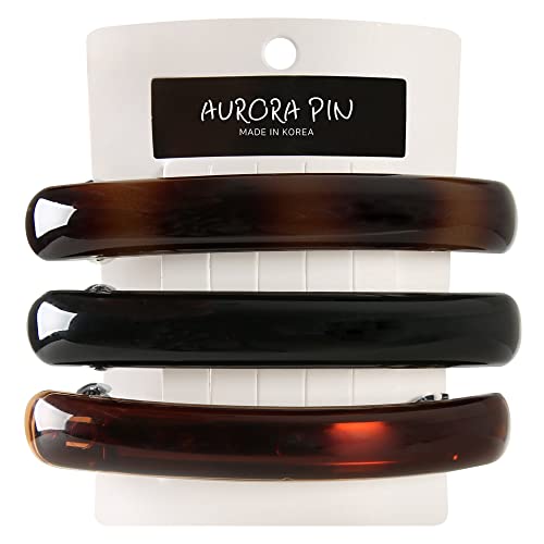 Aurora Pin Tortoise Shell Hair Clip Set