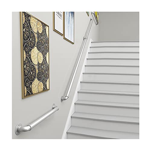 家具 Pasamanos de Escalera Pasamanos de Tubo de Plata Escalones de ...