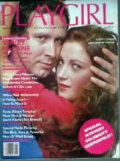 Playgirl Magazine, issue dated August 1980. Chevy Chase on the cover