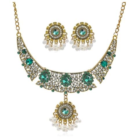 FDEETY Parure Bijoux Femme Vintage Cover