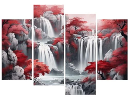 Broderie Point de Croix Kit Complet 5D Automne Diamond Painting Beau Paysage 180x120cm