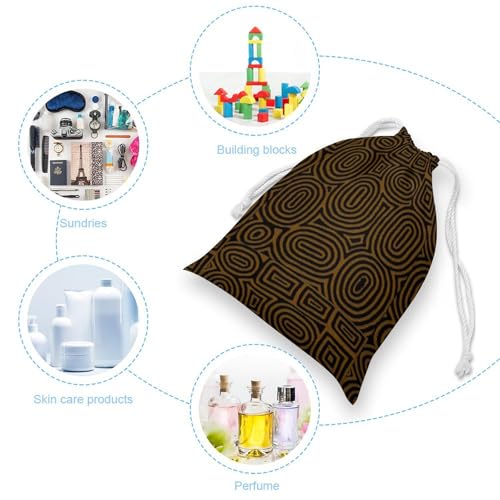 Autism Awareness Watercolor Splatter Portable Large Capacity Canvas Drawstring Storage Bag3