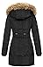 Geographical Norway Mujer Chaqueta de Invierno Parka Belissima Pelaje de XL Capucha...