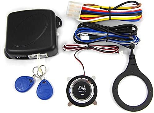 Chadwicksq9002車の盗難防止アラームスマートpkeワンキー開始リモートコントロール盗難防止キーレス開始