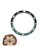 yaoqijie 33mm 39mmセラミックベゼルインサートWatchDial Diver Prospex腕時計部品腕時計リングSKx SPR SRPE 5スポーツセンス lasting (Color : Blackgreen 33mm)