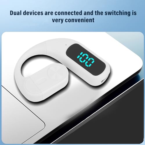 Auricular inalámbrico Bluetooth LICAEVEY, formato In Ear, blanco miniatura 2