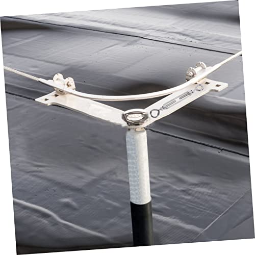 Tensor ajustable cuerpo abierto para cable, ojo y ojo, acero inoxidable, para aparejos de vela y aplicaciones de barandas de alambre miniatura 3