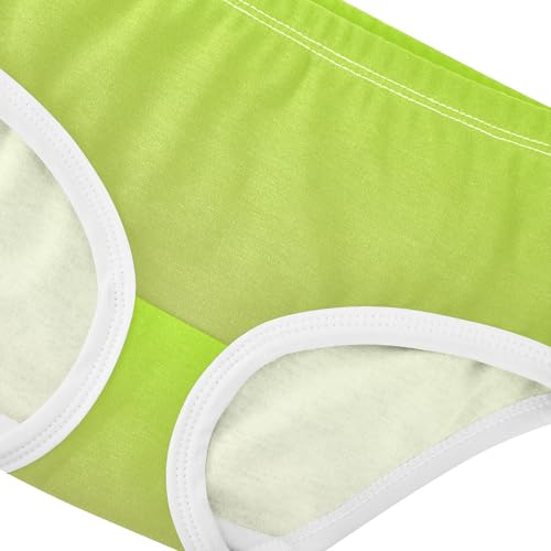 Joisal Animals Toddler Underwear Floral 2t Cotton Panties Little Girl Lemon Green Dark Khaki Gradient Briefs Girls Undies4