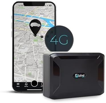 Tracker GPS PAJ Feu Arrière Vélo - Localisation 4G En Temps