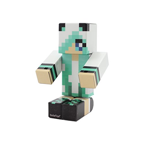 Endertoys Panda Girl Teal Action Figure #TOP3