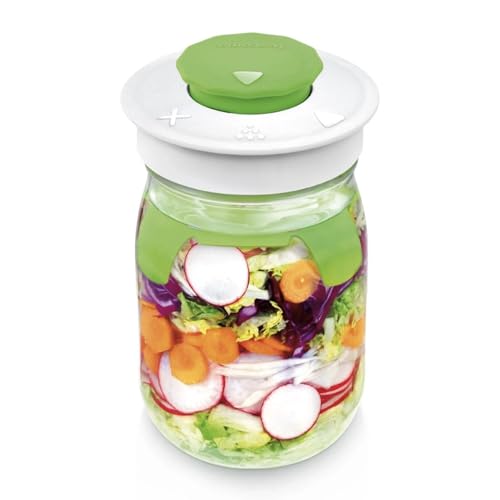 Ideale per preparare senza fatica crauti fatti in casa, cetrioli fermentati, verdure sottaceto, kimchi.