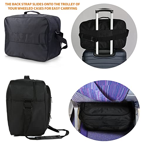 Under Seat 17x10x9 Max Carry on Holdall Duffle Gym Luggage Flight Bags Personal Item for United Airlines4