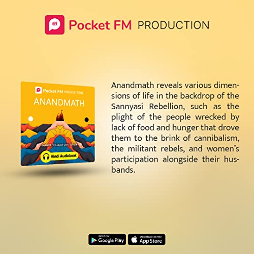 Image of Pocket FM Anandmath (Hindi Audiobook) | By Bankim Chandra Chatterjee