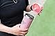 Smartshake Justice League Reforce Shaker Bottle 900ml, DC Comics Stainless Steel Protein Shaker Water Bottle, Leakproof Water Shaker Cup, Supplement Shaker for Sport & GYM, BPA-free, Supergirl