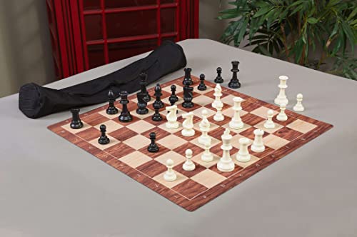 The House of Staunton Presents The World's Greatest Chess Set® - Triple Weighted (Mahogany) miniatura 2