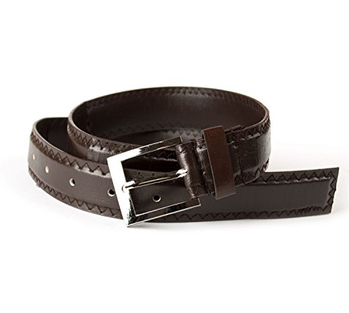 Spring Notion Boys Flat Front Dress Pants with Belt3