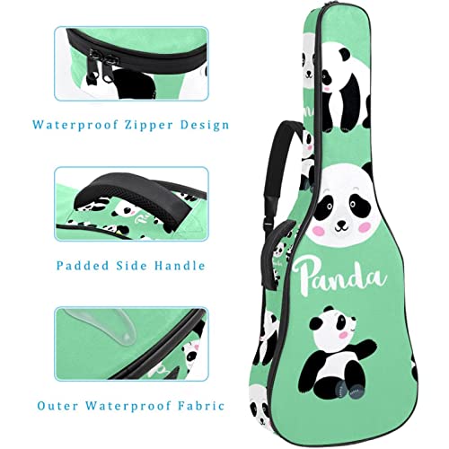 Hondank Étui rembourré pour guitare acoustique classique Motif panda avec cœurs, Multicolor 06, 42.9×16.9×4.7 in… - Les Beatles, Paul McCartney, John Lennon, RIngo Starr, George Harrison Hondank Étui rembourré pour guitare acoustique classique Motif panda avec cœurs, Multicolor 06, 42.9x16.9x4.7 in… – Image 5