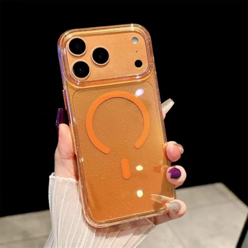 Coque transparente iPhone 17 Pro anti-choc et charge sans fil