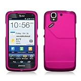 Aimo Wireless PNP8010PCLP005 Rubber Essentials Slim and Durable Rubberized Case for Pantech Flex P8010 - Retail Packaging - Rose Pink