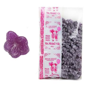 Lila Bonbons, 1K-Packung, 4 Stück