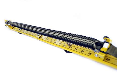 Acid Tactical 31 Adjustable Paracord Jig - Lightweight Aluminum - for Bracelets Keychains Belts Slings Straps & More - Accommodates Any Clasp or Hook