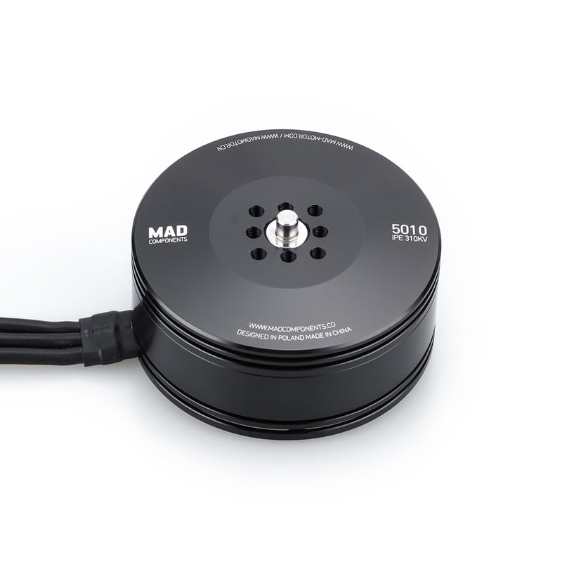 MAD 5010 IPE 150KV 200KV 240KV 310KV 370KV Brushless Motor RC Airplane Wing FPV Drone for The multirotor Quadcopter Drone RC Hobby rig (370KV)