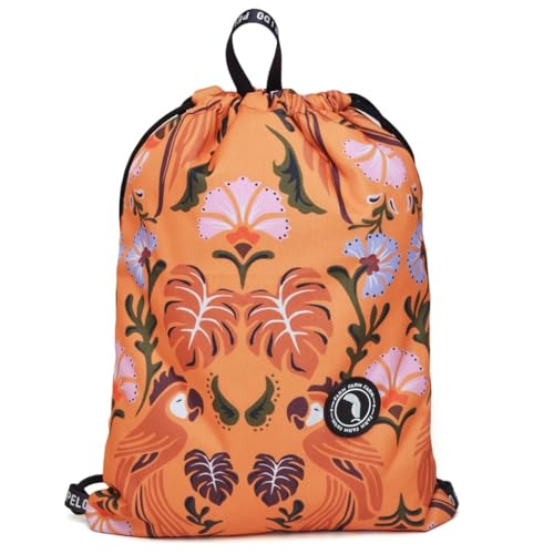 Mochila Bolsa Fazenda Eco Bolsa Unissex (Arara Laranja)