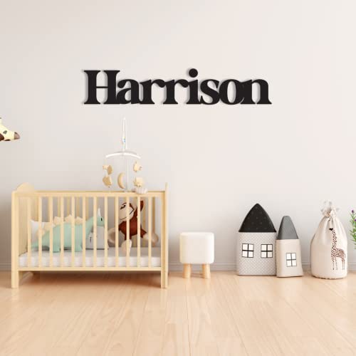 Wooden Name Sign Custom Nursery Name Wall Decor Wall Sign