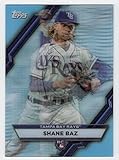 SHANE BAZ RC 2022 Topps NM+-MT+ MLB Baseball 3D Rookie Class Motion ONLINE EXCLUSIVE RELEASE #RCM-4 ROOKIE Rays NM+-MT+ MLB Baseball