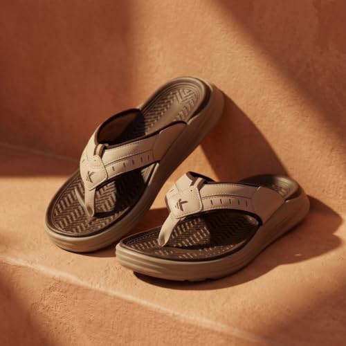 Image of KazarMax Men Slipper | Lightweight | Skid Resistent | Super comfortable Sporty Thong Flip-Flops Slippers For Men