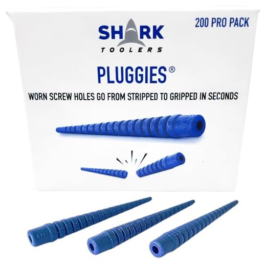 Pluggies Stripped Screw Hole Repair Kit