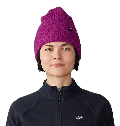 Bonnet en peluche Mountain Hardwear femme pour le ski et la randonnée en hiver