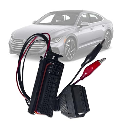 VZG 81 Pin OBD2 Diagnostic Cable for VW/Audi/Seat/Skoda Diesel Cars,F+DC EDC15 ECU 81pin Adapter Connector for VAG Group Vehicles,Work with VCDS Software and Many OBD Scanner Tool