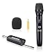Aokeo Wireless Handheld Microphone，UHF Dynamic Mic System, 1/4 inch Plug Receiver for Computer, Karaoke, Conference, DJ, Church, Wedding, On Stage, Live Events, 18K mA Battery, 60ft