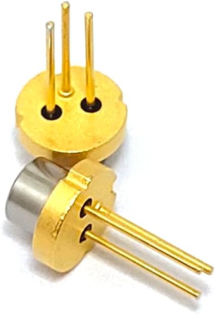 2pcs Class II 650nm Red Laser Diode TO-18 N-type Pin 5.6mm HLD650010N5T