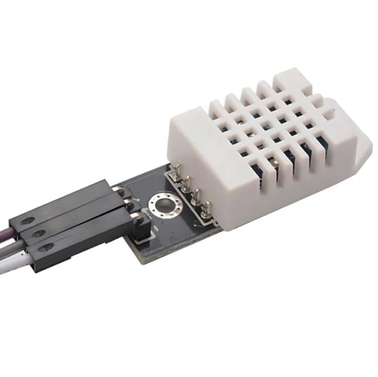 Image of Robocraze DHT22 Digital Temperature and Humidity Sensor Module | High-Accuracy Environmental Monitoring Sensor for Arduino, IoT and Embedded Projects Applications