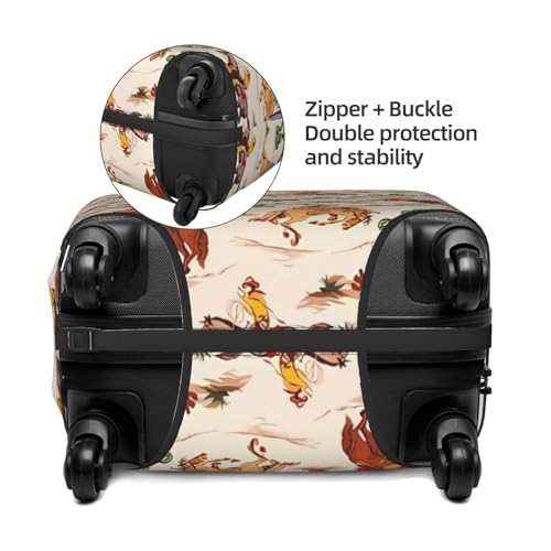 Housse de protection élastique pour valises de voyage 18 à 32 pouces