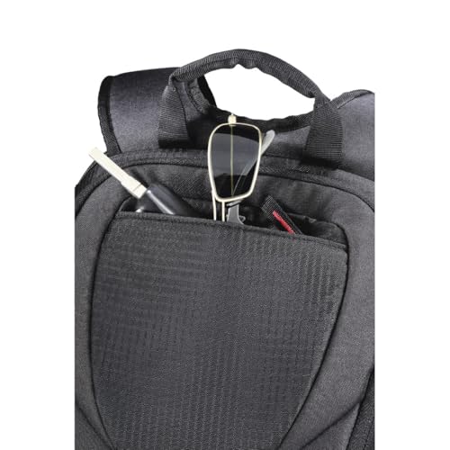 Hama Kamerarucksack f&uuml;r DSLR Kamera und Ausr&uuml;stung (Fotorucksack, 15 L, Schnellzugriff, Tabletfach, Regenschutz, Stativhalterung, handgep&auml;cktauglich) Kameratasche schwarz