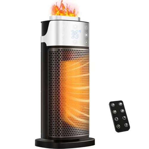 Space Heaters for Indoor Use, Staholz 3-in-1 Electric Heater with...