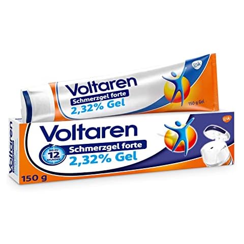Voltaren Schmerzgel forte 23,2 mg/g Gel bei akuten Rückenschmerzen, Muskelschmerzen und Gelenkschmerzen, 150g Cover
