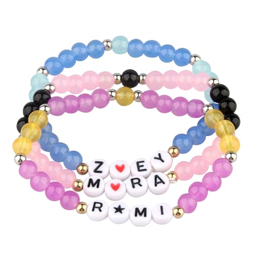 TCRZHHRX Pulseras de Cuentas de K-p0p 𝑫𝒆𝒎𝒐𝒏 𝑯𝒖𝒏𝒕𝒆𝒓𝒔, Pulseras de
